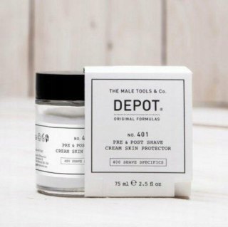 DEPOT NO. 401 KREM OCHRONNY PRZED I PO GOLENIU PRE&POST SHAVE CREAM SKIM PROTECTOR 75ml
