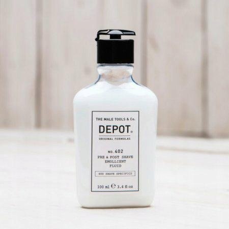 DEPOT NO. 402 FLUID NAWILŻAJĄCY PRZED I PO GOLENIU PRE&POST SHAVE EMOLLIENT FLUID 100ml