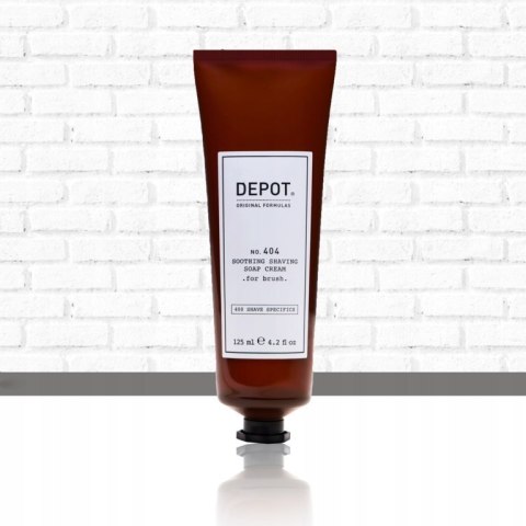 DEPOT NO.404 MYDŁO PRZEZ GOLENIEM SMOOTHING SHAVING SOAP CREAM 125 ml DEPOT NO.404 MYDŁO PRZEZ GOLENIEM SMOOTHING SHAVING SOAP CREAM 125 ml