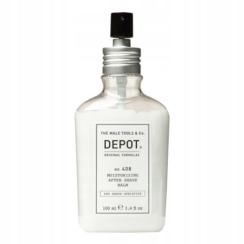 DEPOT NO. 408 NAWILŻAJĄCY BALSAM PO GOLENIU MOISTURIZING AFTER SHAVE BALM 100 ml DEPOT NO. 408 NAWILŻAJĄCY BALSAM PO GOLENIU MOISTURIZING AFTER SHAVE BALM 100 ml