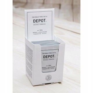 DEPOT NO. 504 CHUSTECZKI DO WĄSÓW I BRODY 12szt.