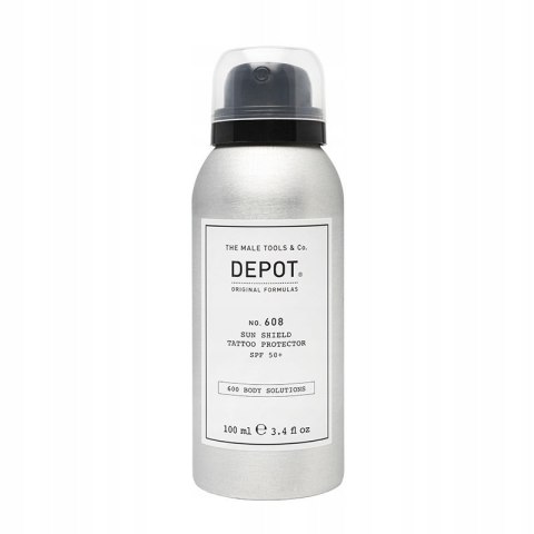 DEPOT NO.608 SPRAY OCHRONNY DO TATUAŻY SUN SHIELD TATTOO 100 ML
