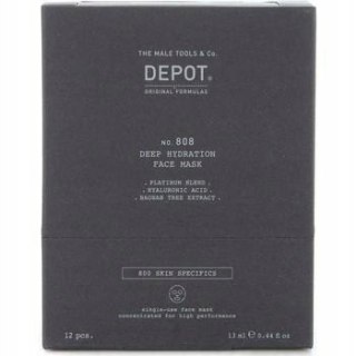 DEPOT NO.808 GŁĘBOKO NAWILŻAJĄCA MASKA DO TWARZY DEEP HYDRATION FACE MASK