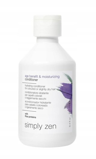 SIMPLY ZEN AGE BENEFIT&MOISTURIZING ODŻYWKA 250ML